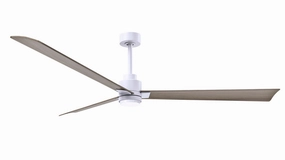 Alessandra - LK 72"Ceiling Fan Matte White large electric fans for spacious rooms