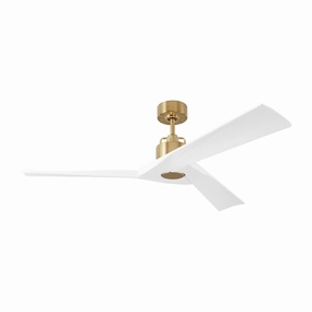 Alma 52"Ceiling Fan Burnished Brass cool breeze fans for quiet operation