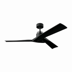 Alma 52"Ceiling Fan Midnight Black oscillating electric fans for full room circulation