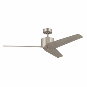 Almere 56"Ceiling Fan Brushed Nickel modern medium fans for everyday cooling