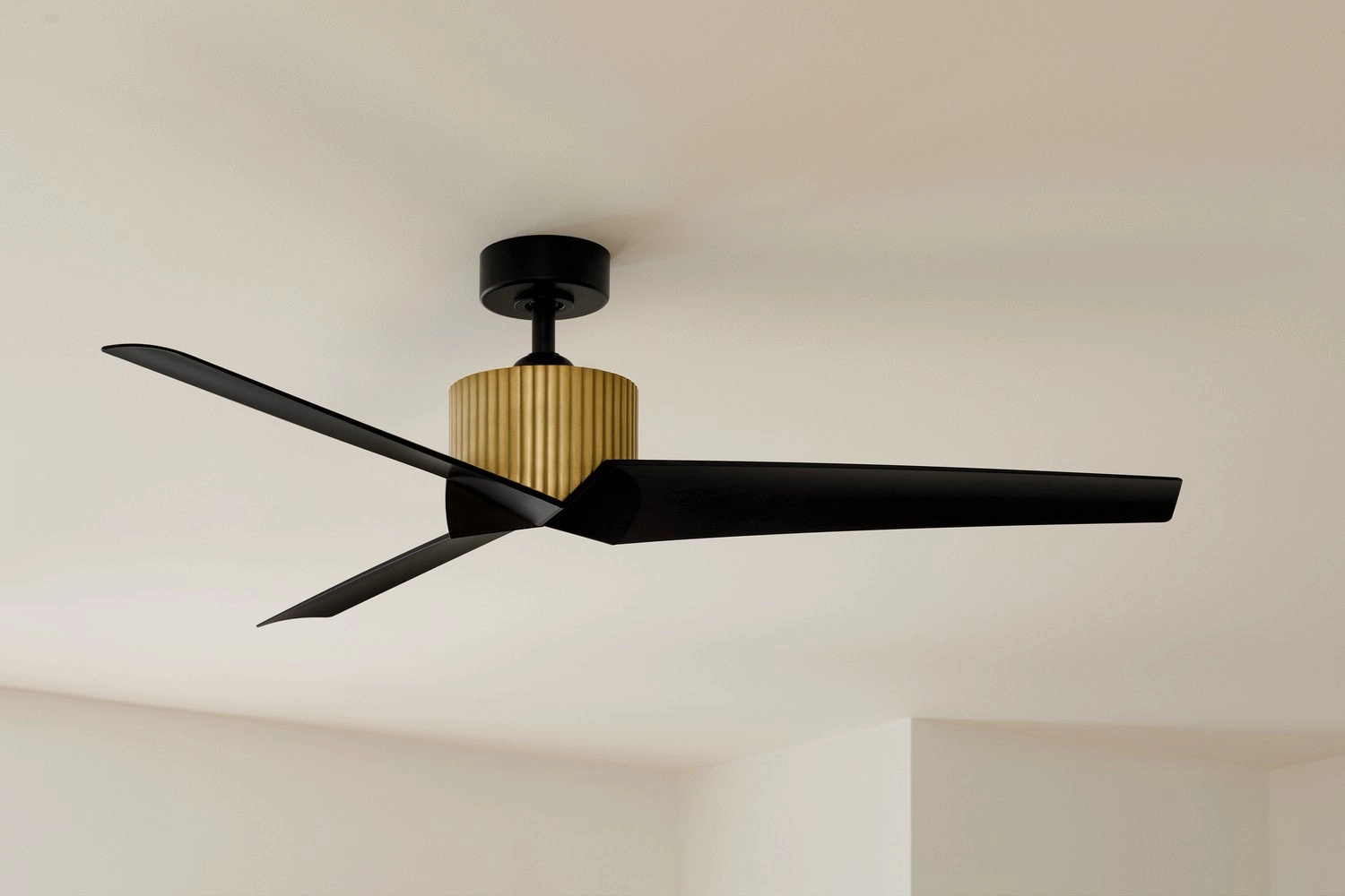 Almere 56"Ceiling Fan Natural Brass