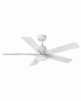 Alta 52"Ceiling Fan Matte White outdoor exterior fans for patio cooling