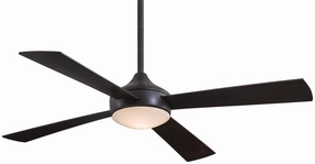 Aluma Led 52"Ceiling Fan Oil Rubbed Bronze compact medium fans for desks and counters