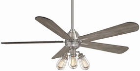 Alva 56"Ceiling Fan Brushed Nickel energy-efficient fans for everyday cooling