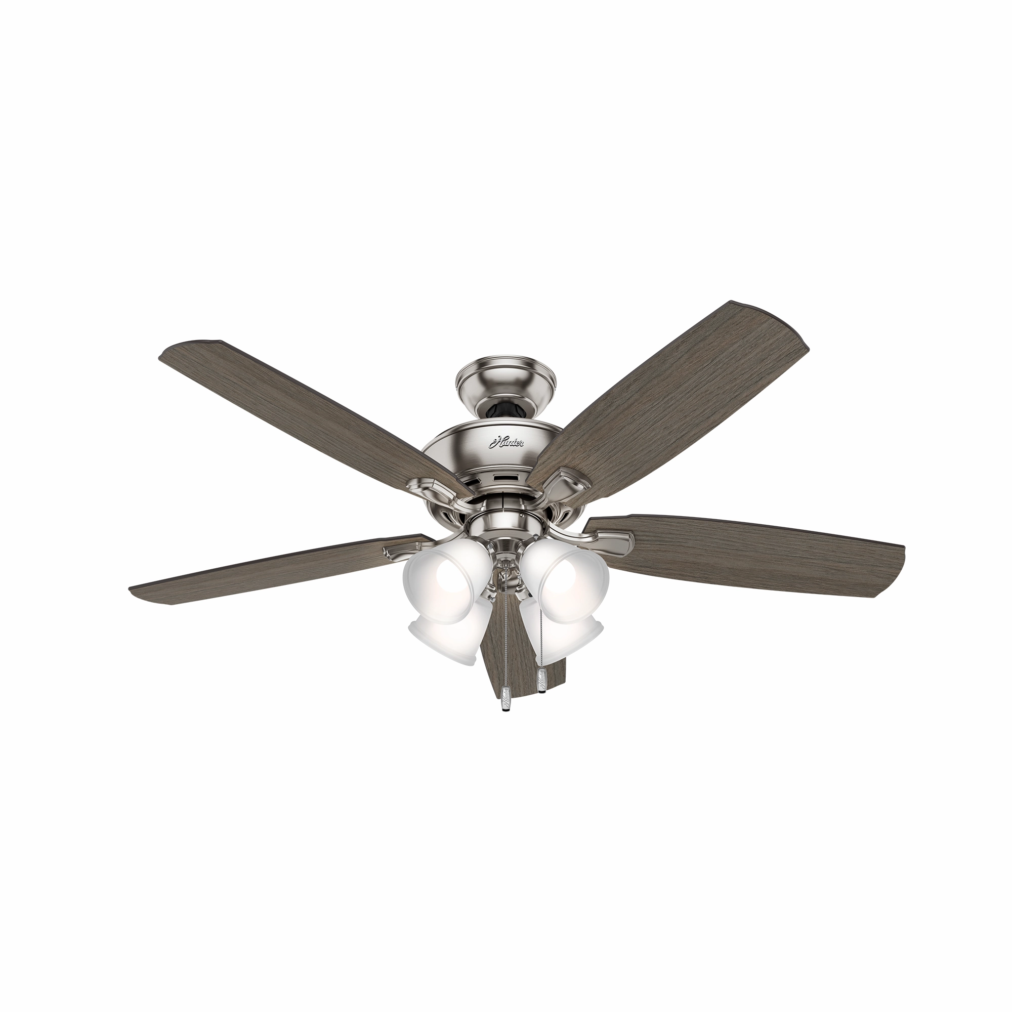 Amberlin 52"Ceiling Fan Brushed Nickel