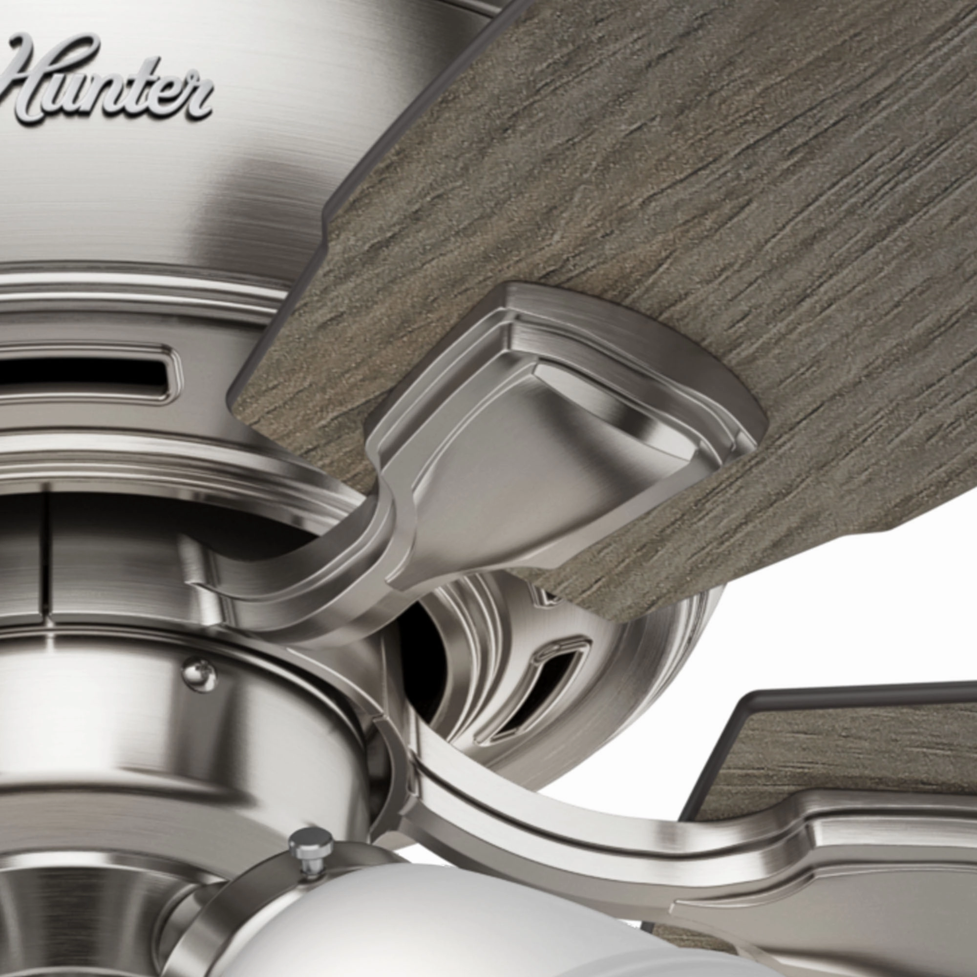 Amberlin 52"Ceiling Fan Brushed Nickel