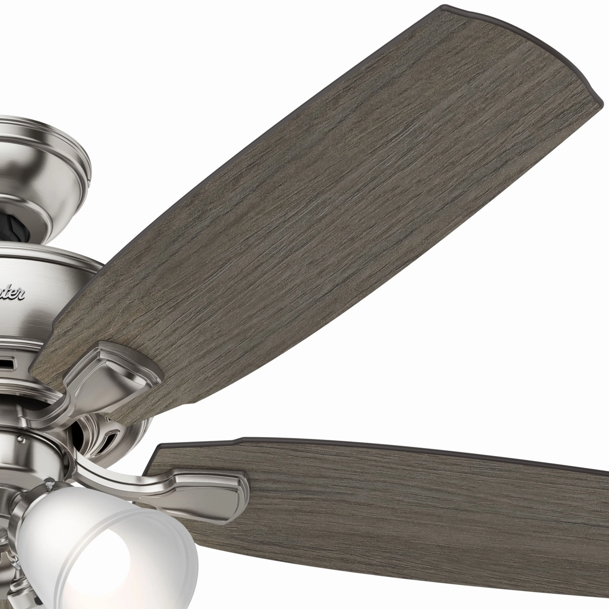 Amberlin 52"Ceiling Fan Brushed Nickel