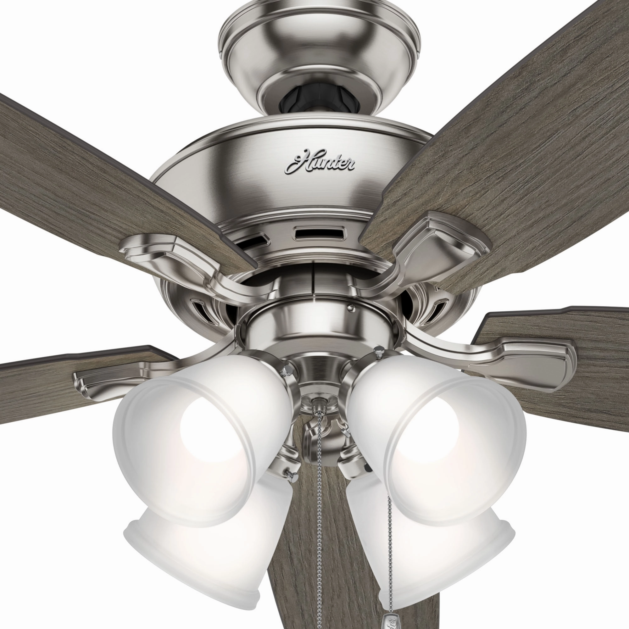 Amberlin 52"Ceiling Fan Brushed Nickel