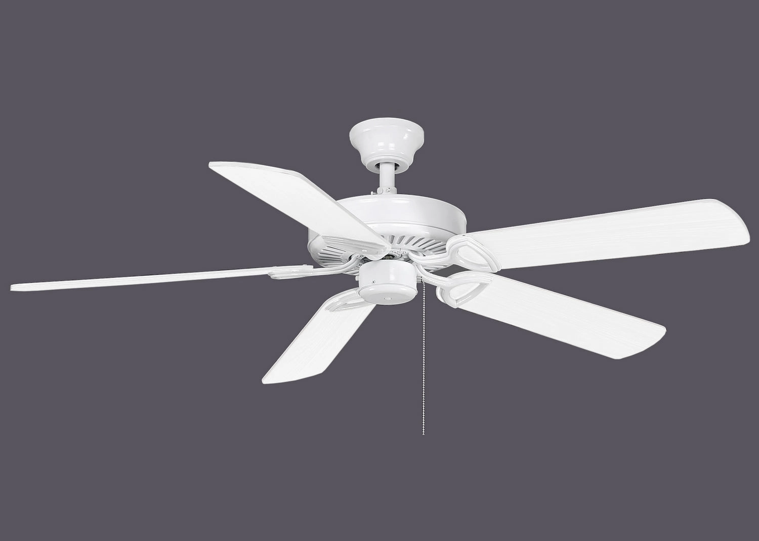 America 42"Ceiling Fan Gloss White