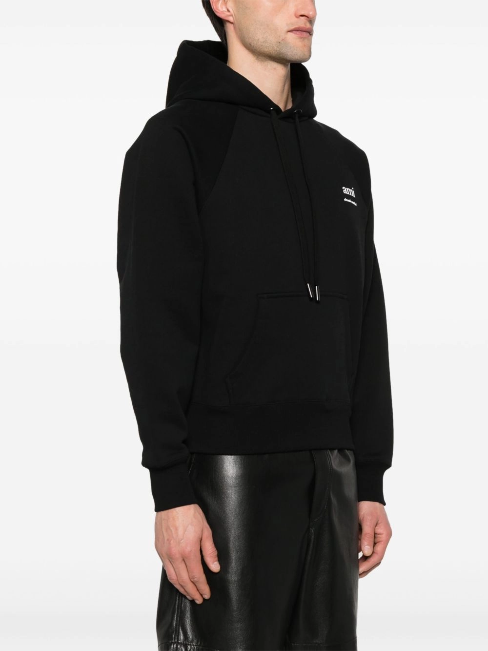 Ami De Coeur Logo-Print Hoodie