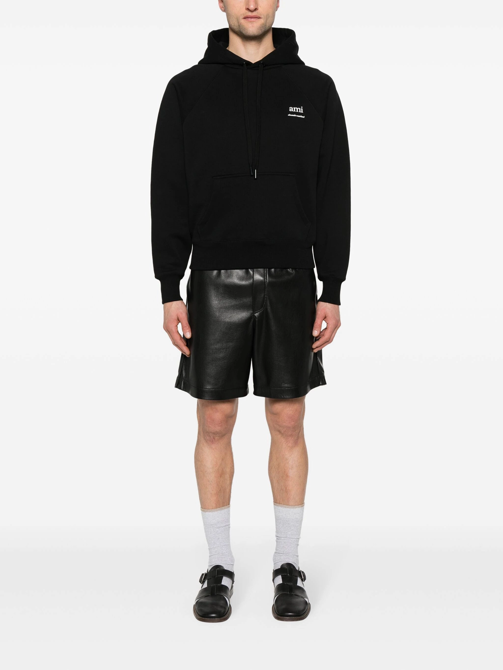 Ami De Coeur Logo-Print Hoodie