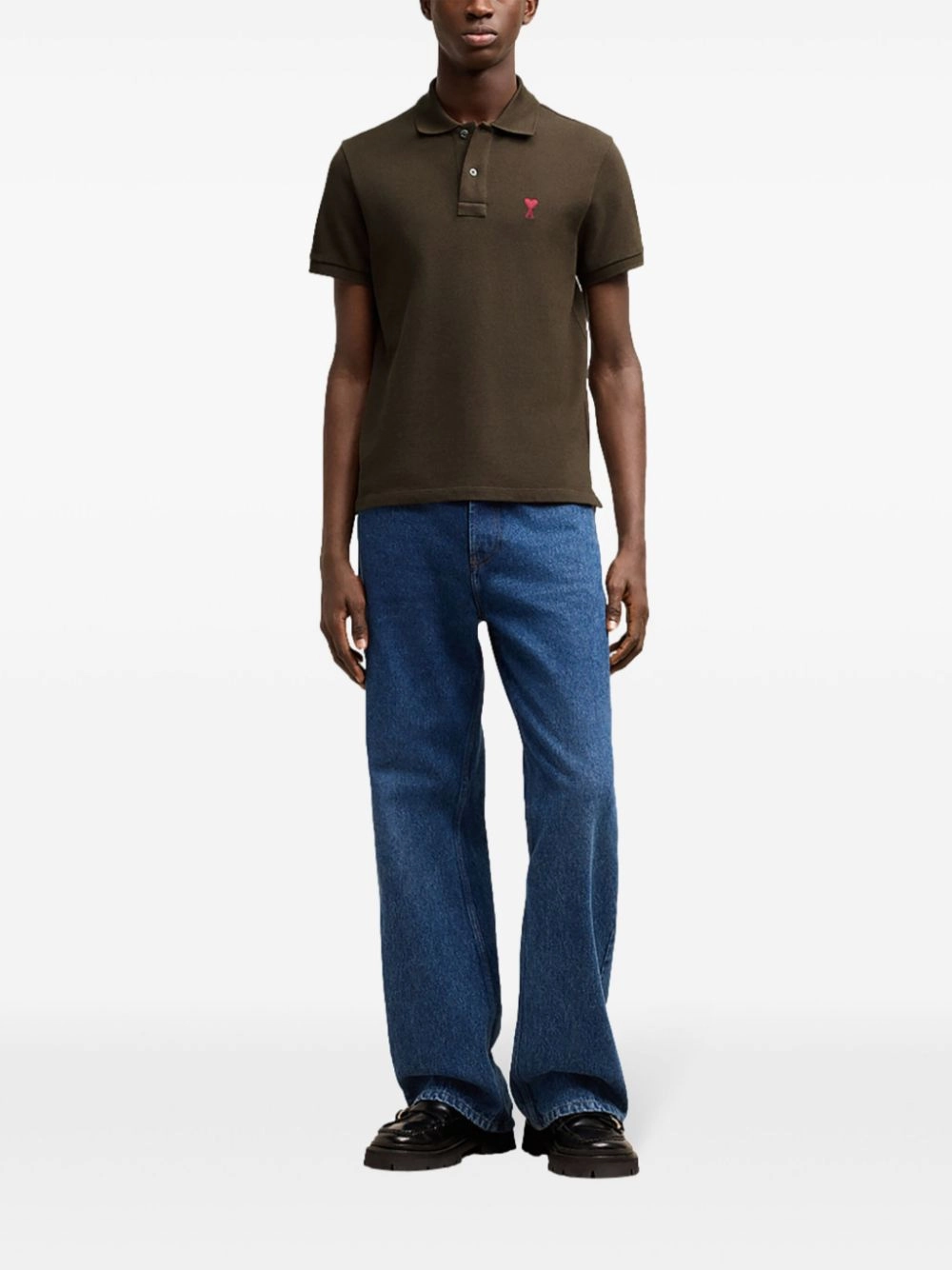 Ami De Coeur Organic-Cotton Polo Shirt