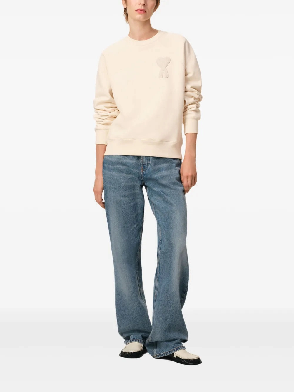Ami De Coeur Patch Sweatshirt