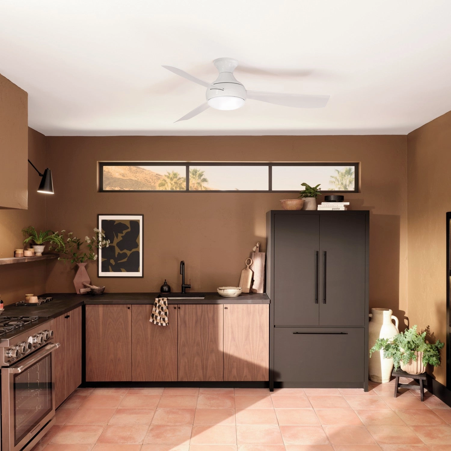 Ample 54"Ceiling Fan White