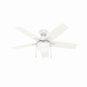 Anisten 44"Ceiling Fan Fresh White reliable fans for apartment and office