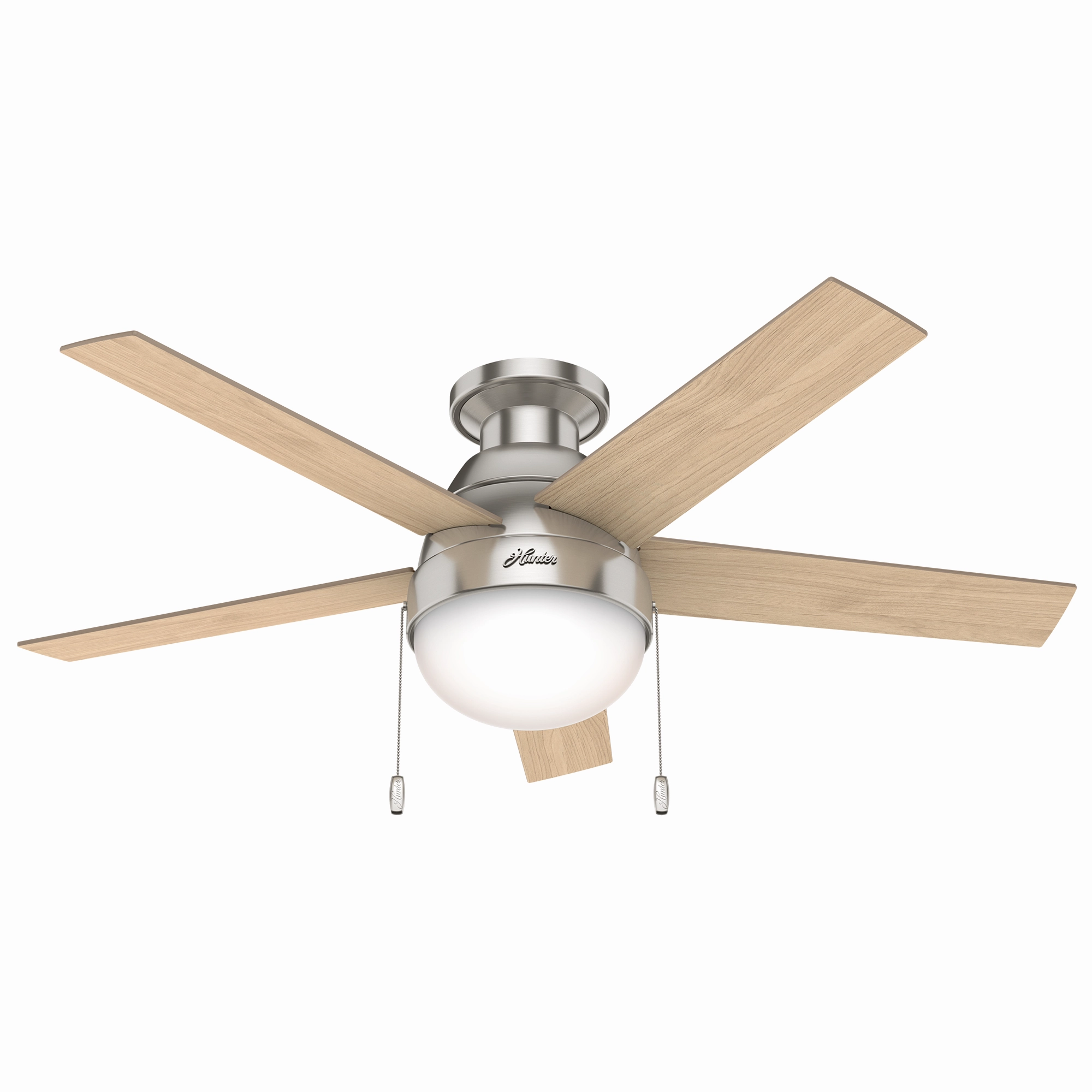 Anslee 46"Ceiling Fan Brushed Nickel