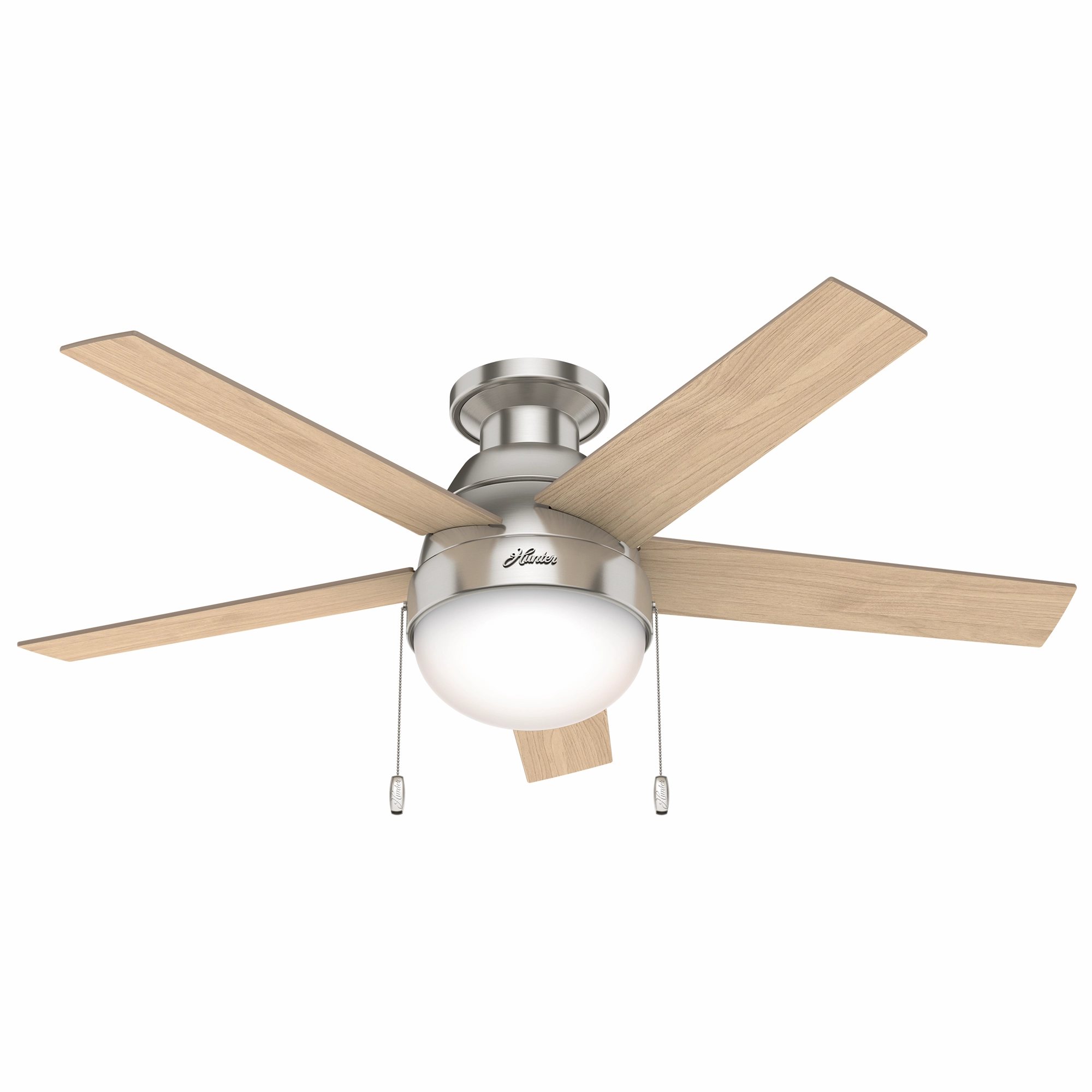 Anslee 46"Ceiling Fan Brushed Nickel