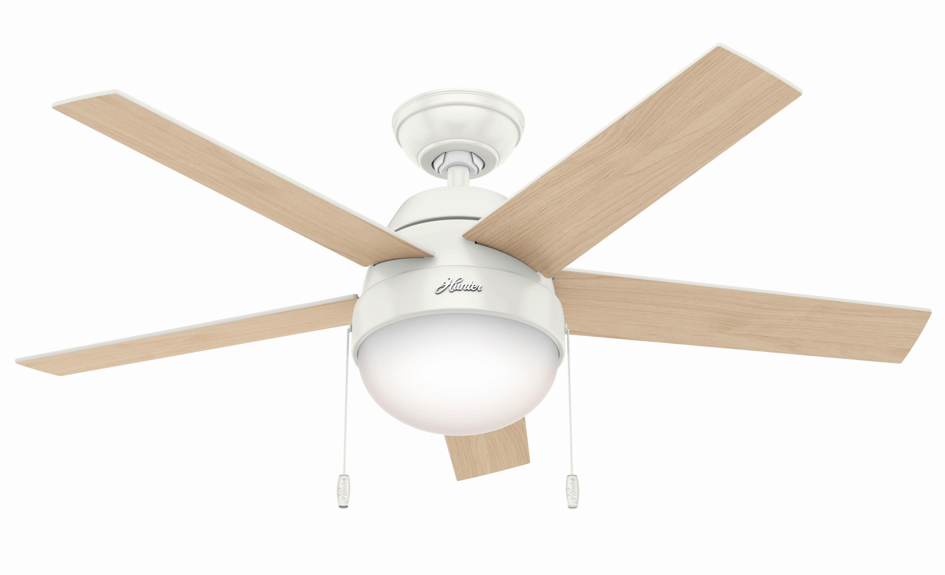 Anslee 46"Ceiling Fan Fresh White