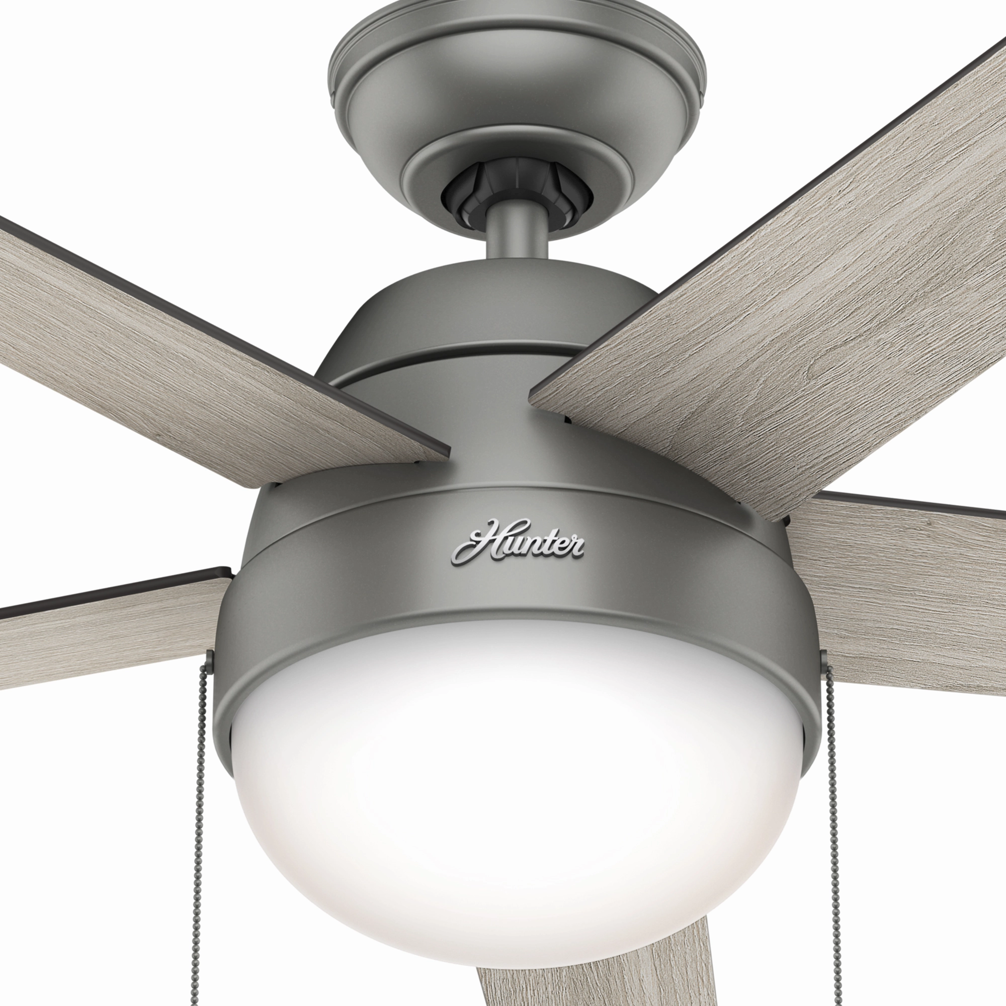 Anslee 46"Ceiling Fan Matte Silver