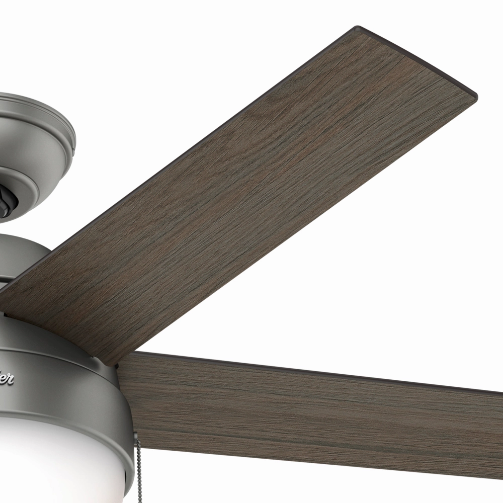 Anslee 46"Ceiling Fan Matte Silver