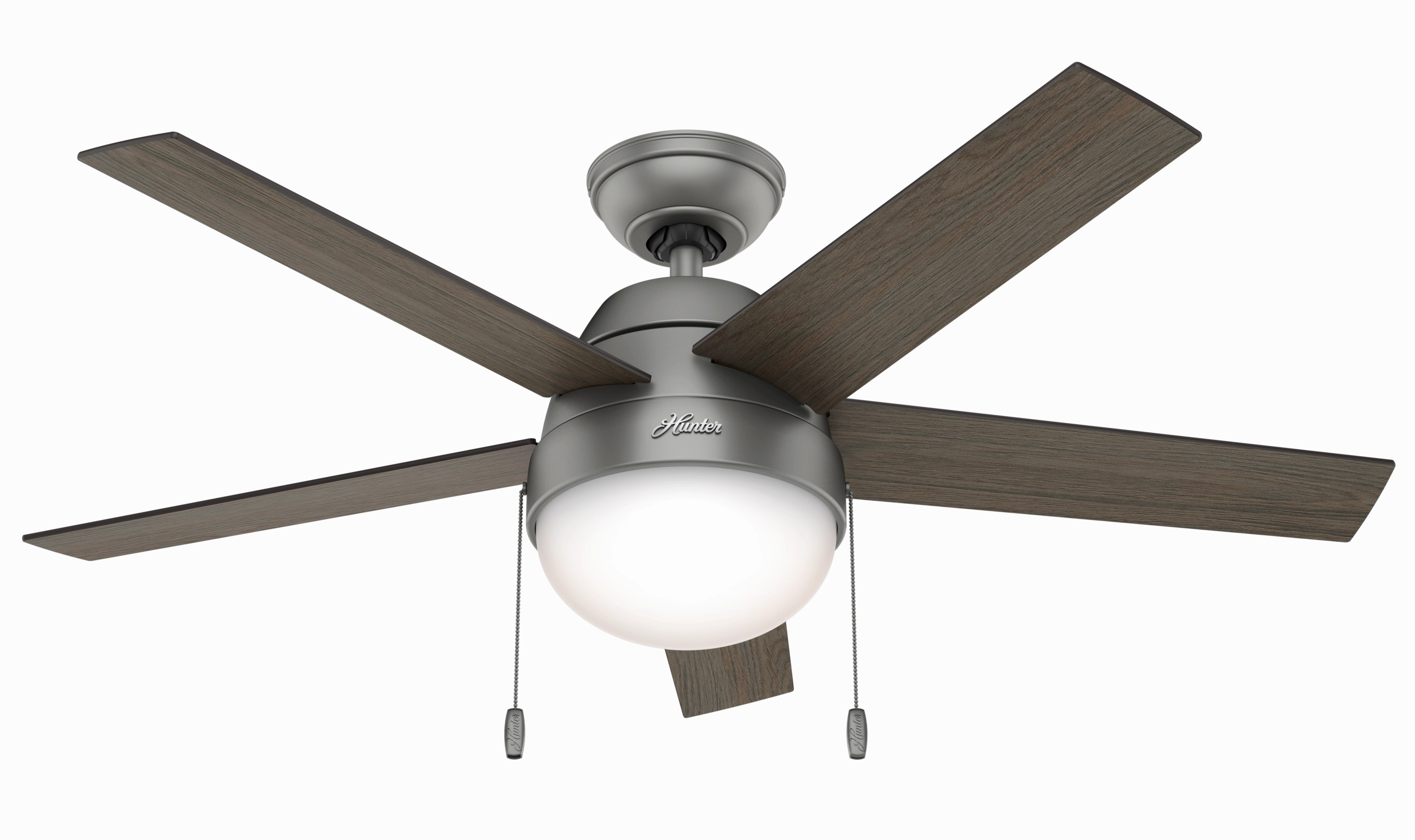 Anslee 46"Ceiling Fan Matte Silver