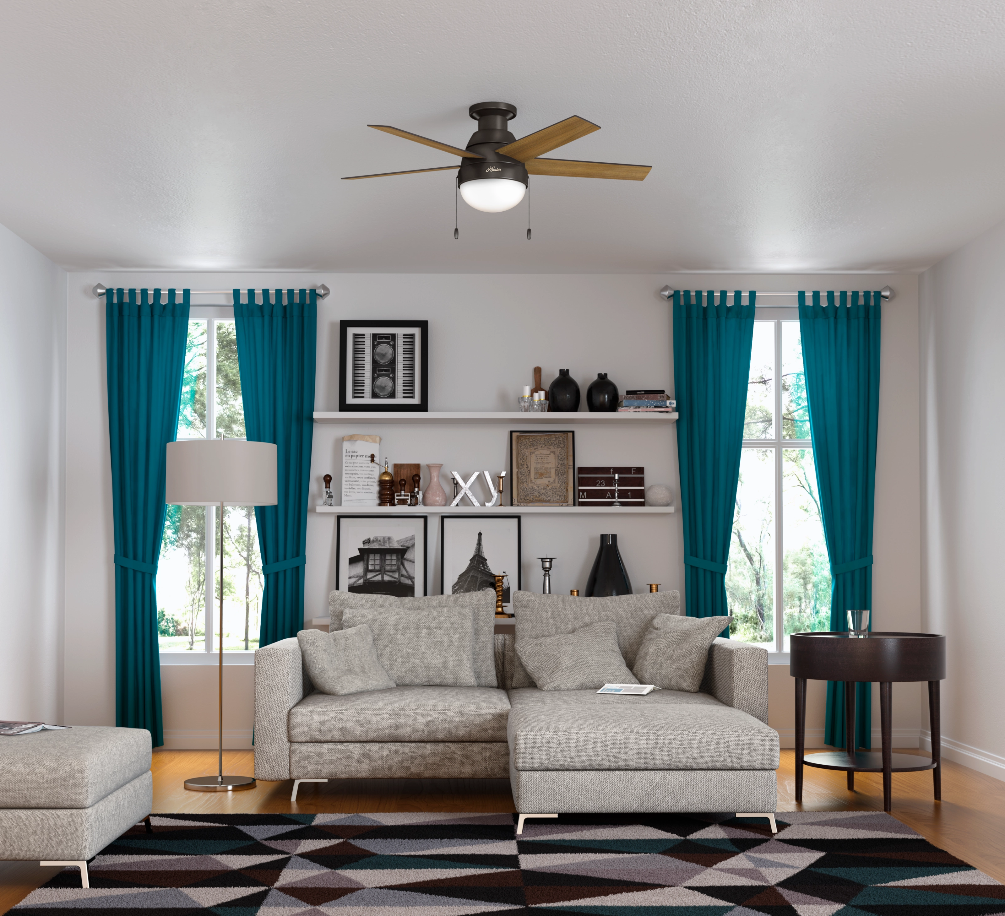 Anslee 46"Ceiling Fan Premier Bronze