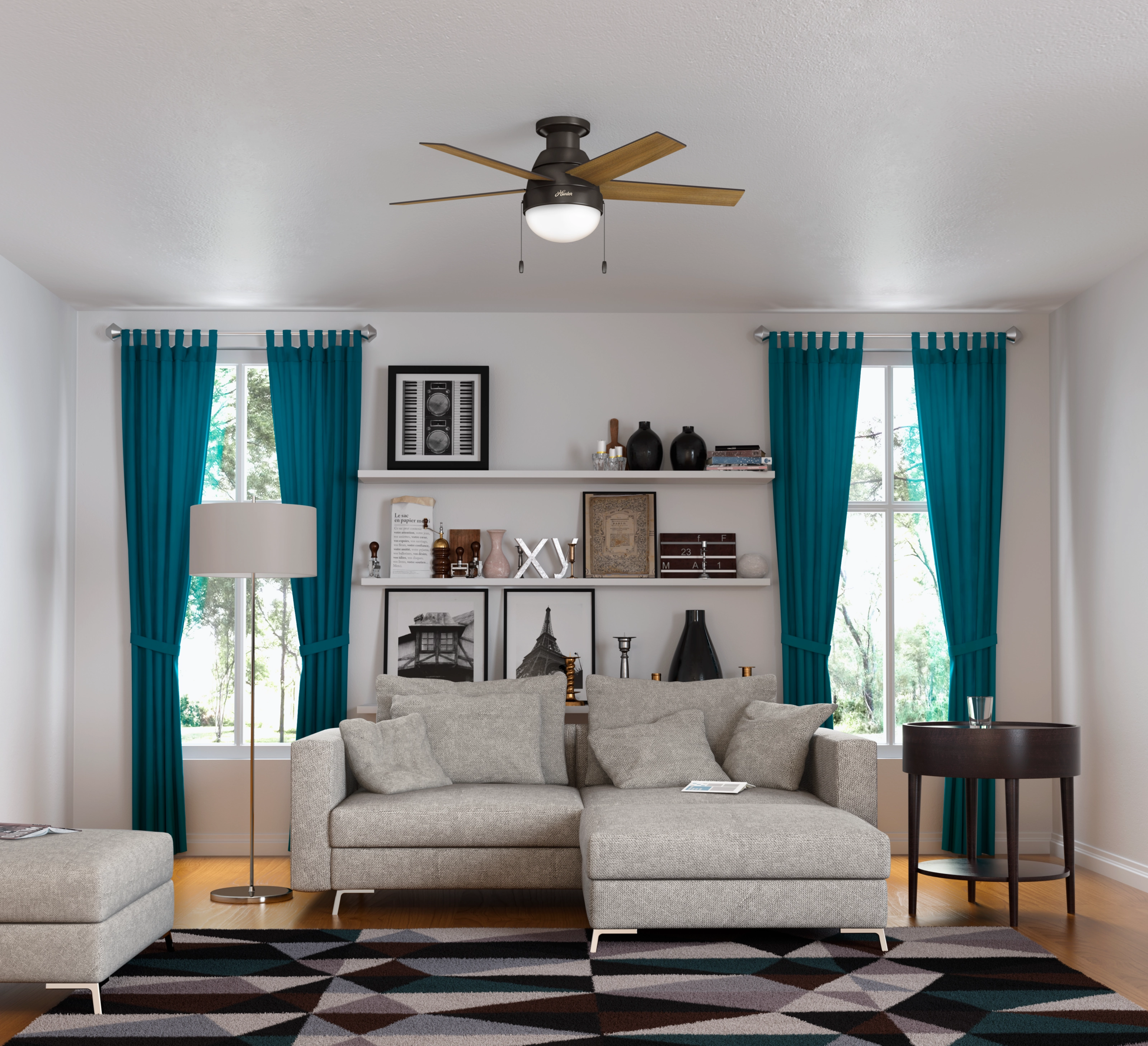 Anslee 46"Ceiling Fan Premier Bronze
