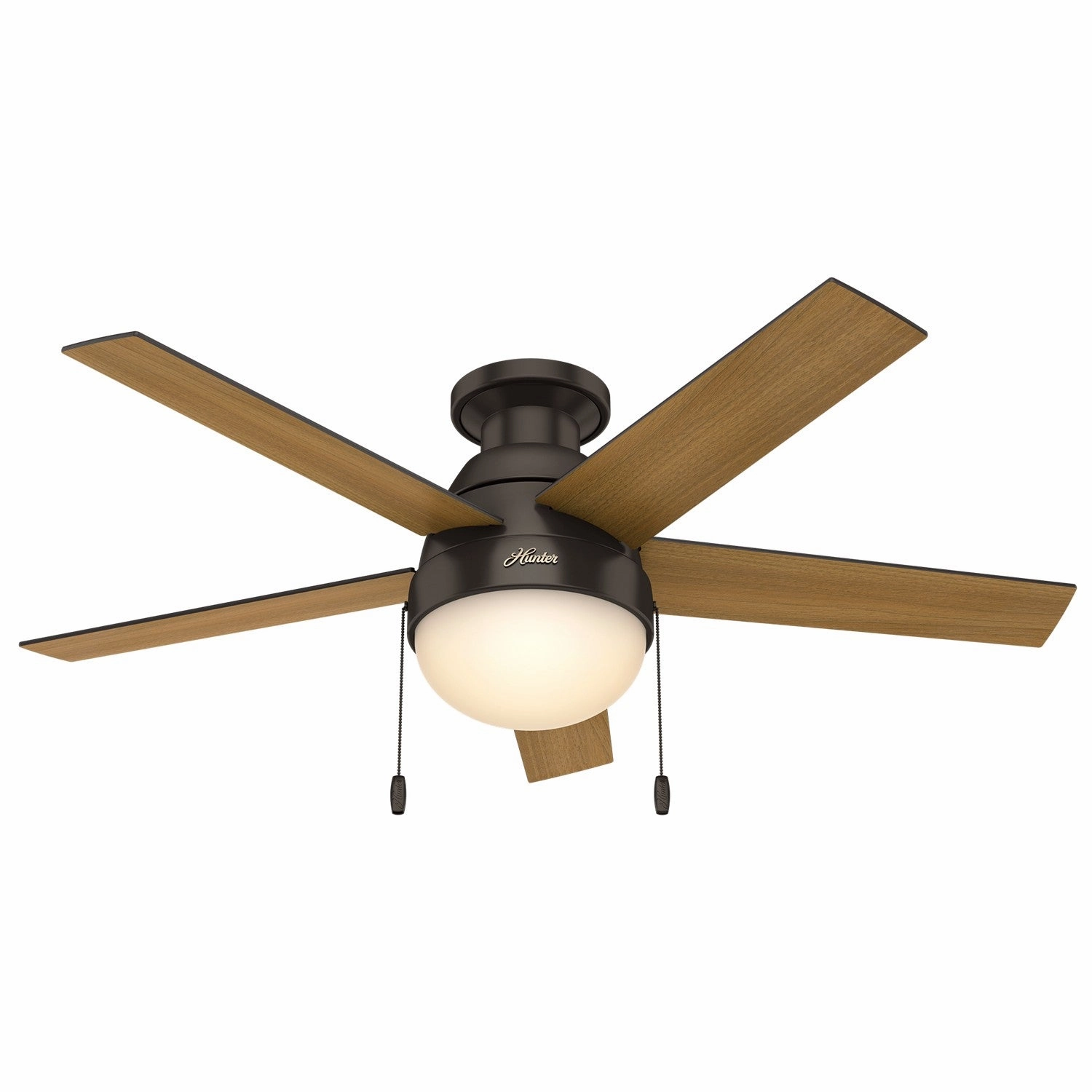 Anslee 46"Ceiling Fan Premier Bronze quiet small fans for desk or nightstand