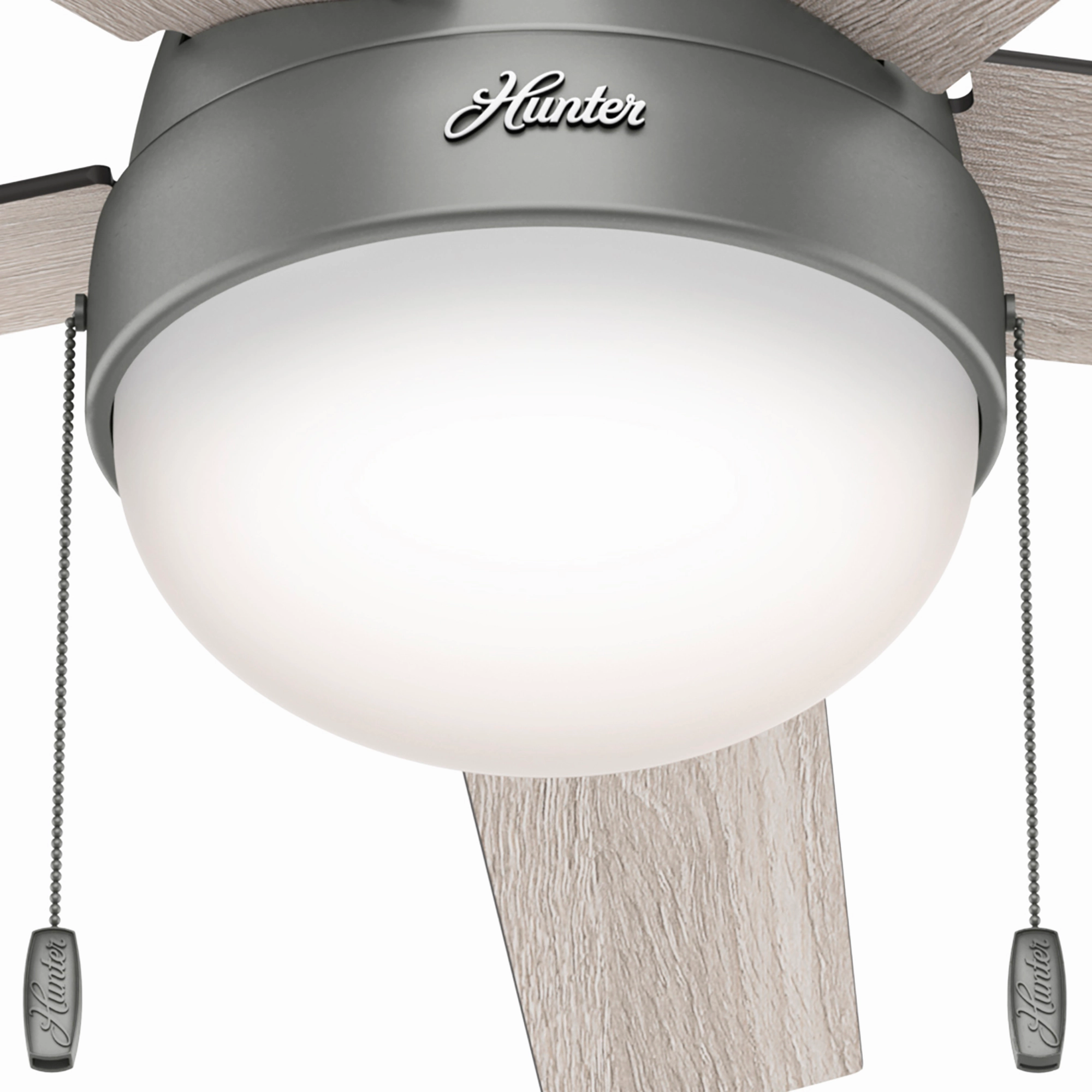 Anslee 52"Ceiling Fan Matte Silver