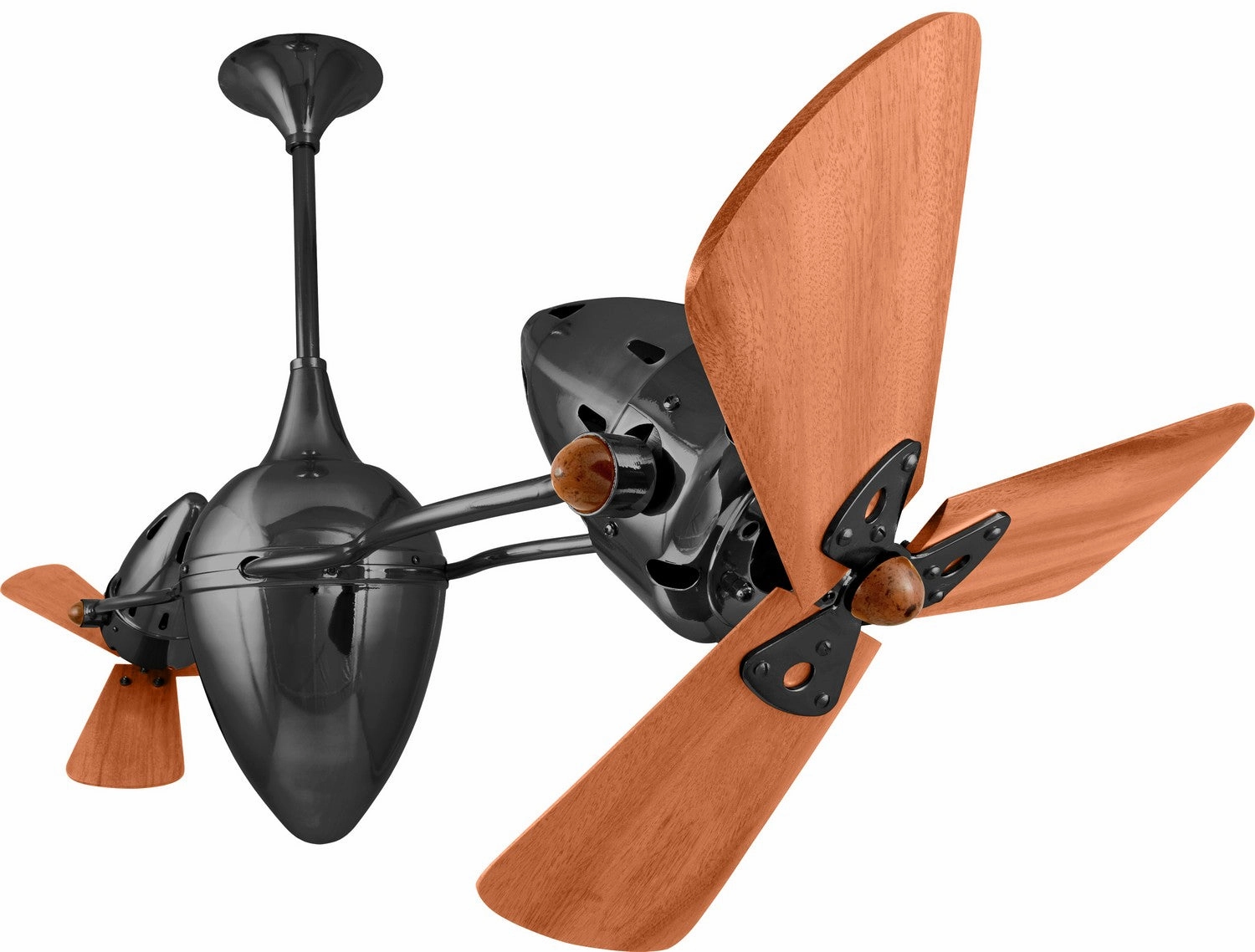 Ar Ruthiane 48"Ceiling Fan Black Nickel