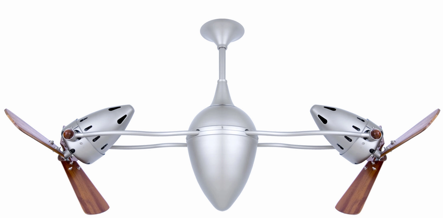 Ar Ruthiane 48"Ceiling Fan Brushed Nickel