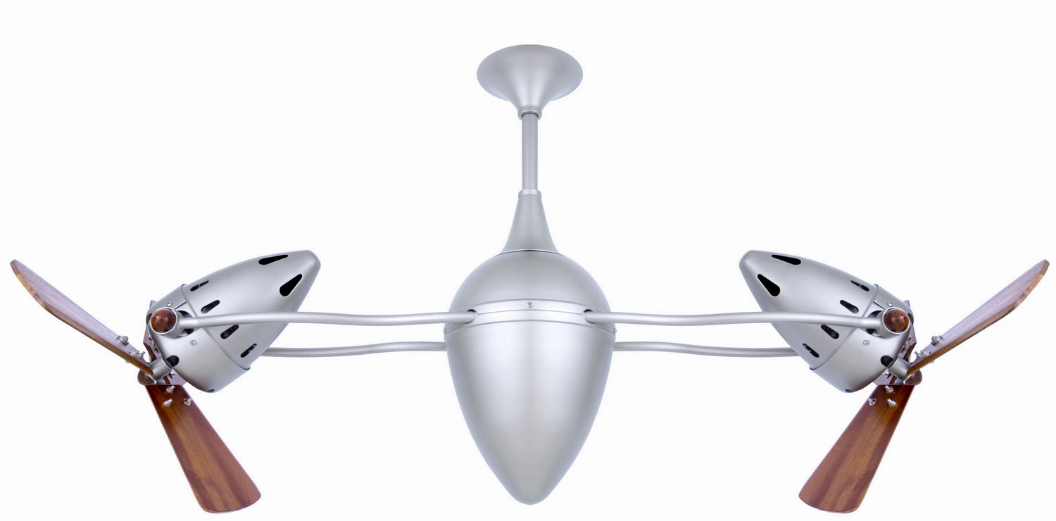 Ar Ruthiane 48"Ceiling Fan Brushed Nickel