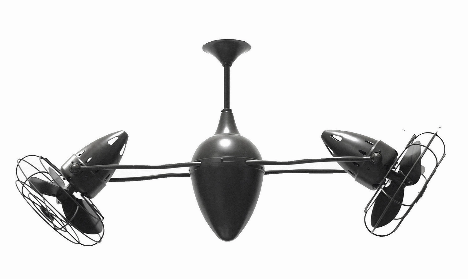Ar Ruthiane 48"Ceiling Fan Matte Black