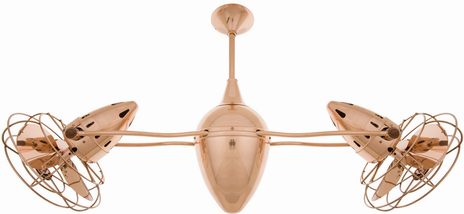 Ar Ruthiane 48"Ceiling Fan Polished Copper