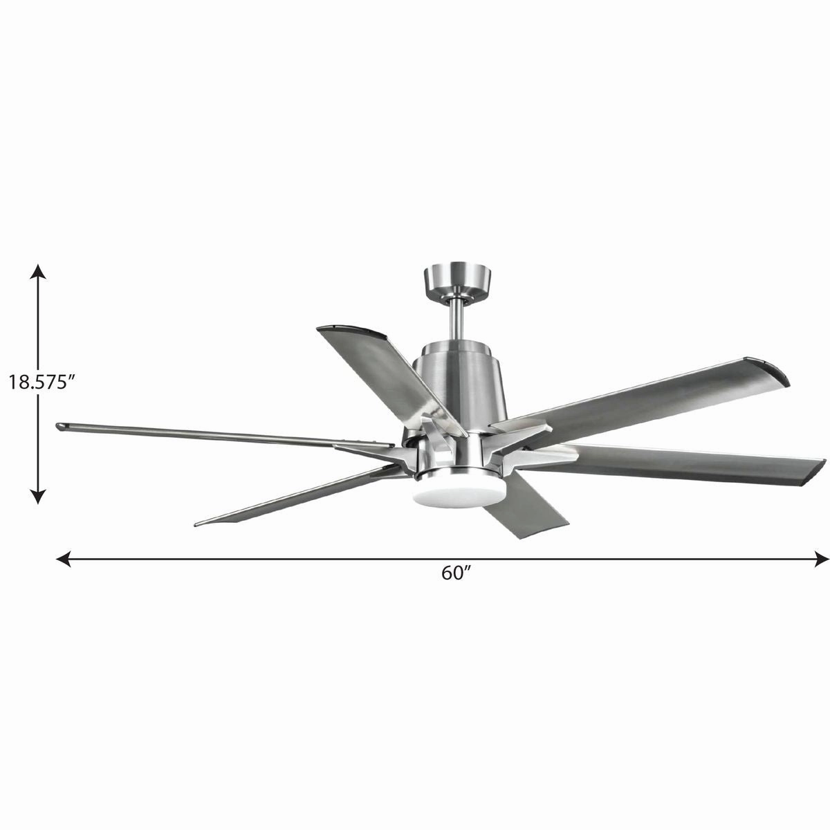 Arlo 60" Ceiling Fan Brushed Nickel