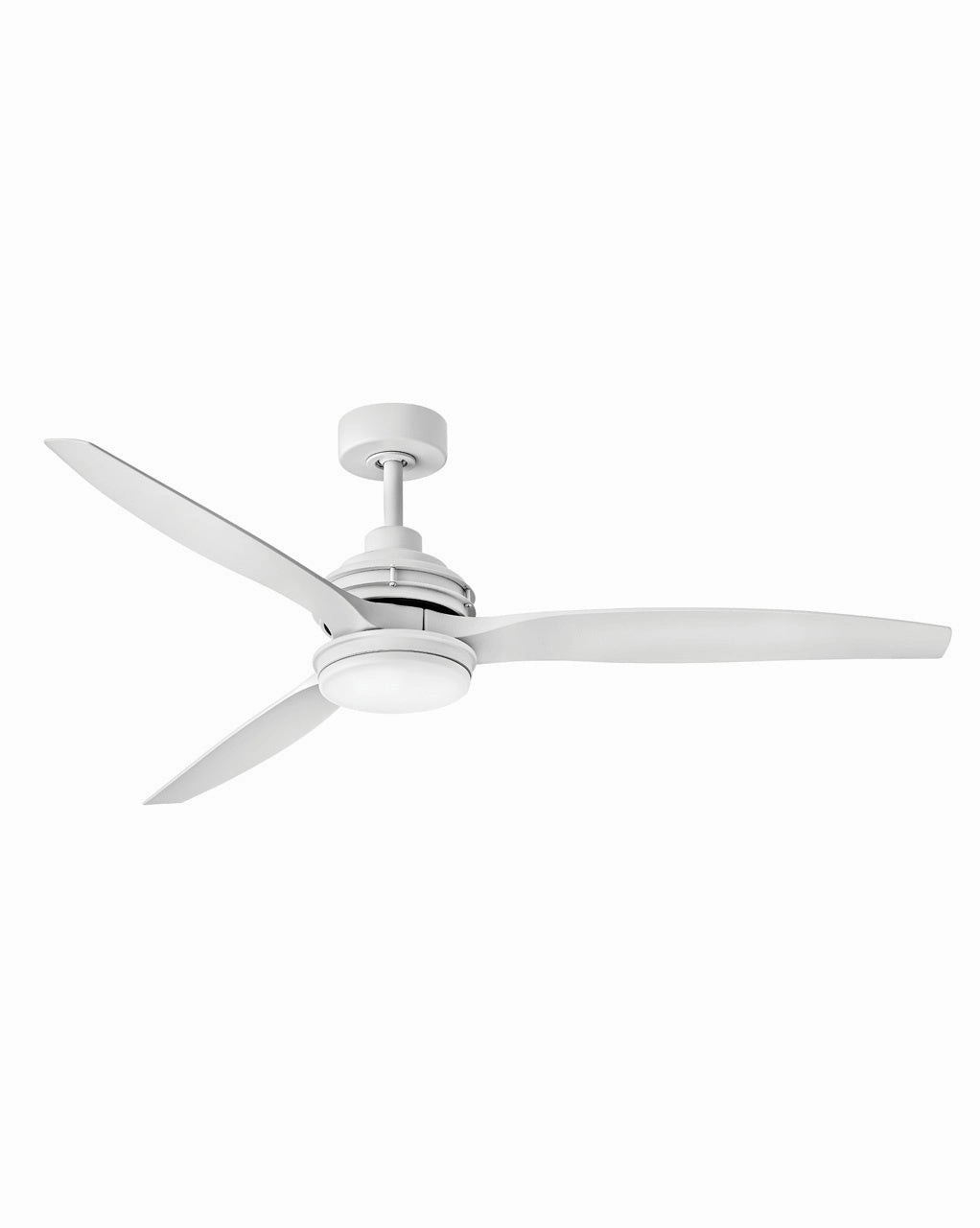 Artiste 60"Ceiling Fan Matte White weatherproof fans for outdoor environments