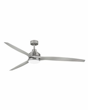 Artiste 72"Ceiling Fan Brushed Nickel weatherproof fans for outdoor environments