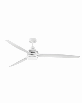 Artiste 72"Ceiling Fan Matte White weatherproof fans for outdoor environments