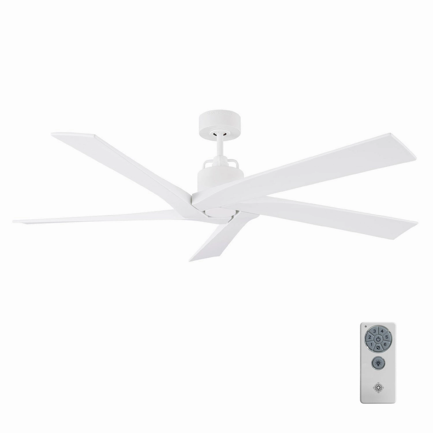 Aspen 56"Ceiling Fan Matte White