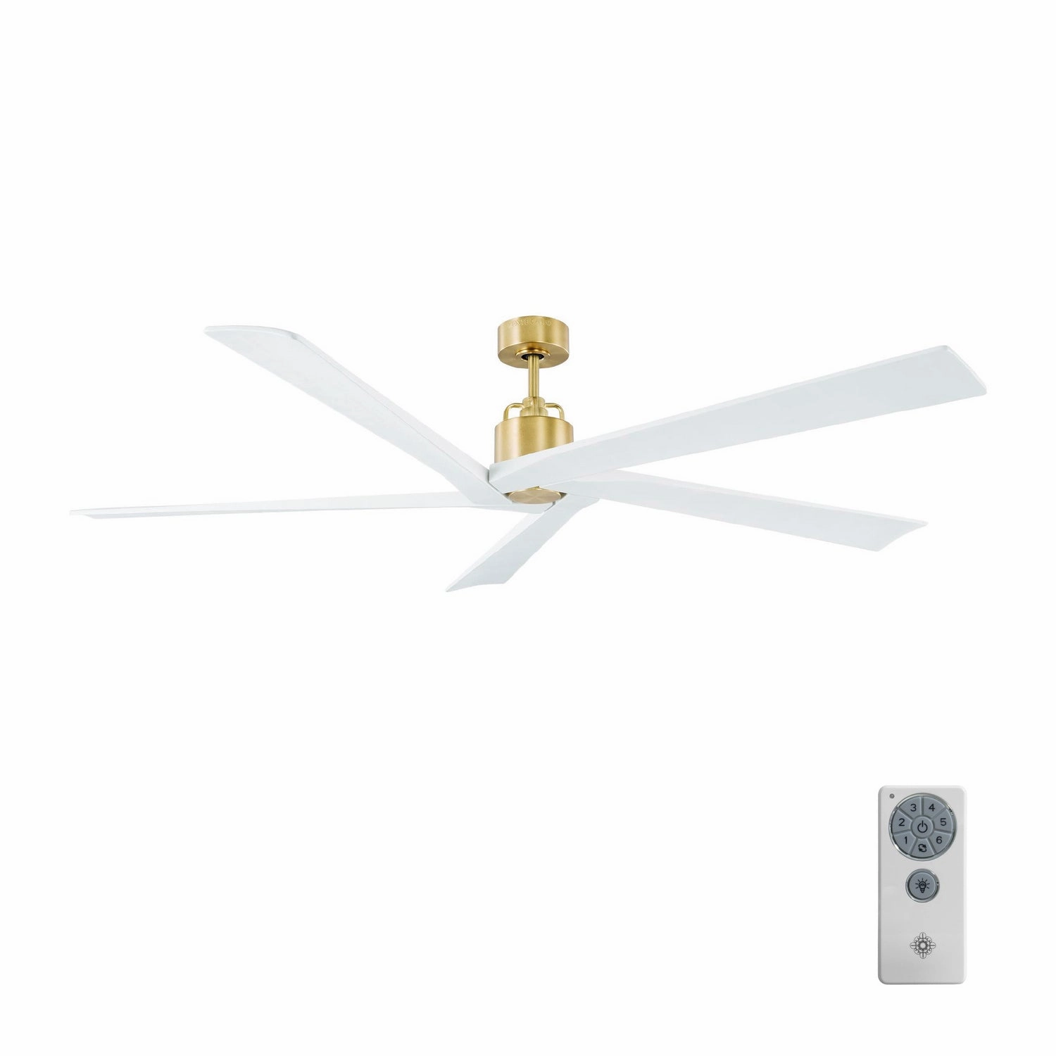 Aspen 70"Ceiling Fan Burnished Brass