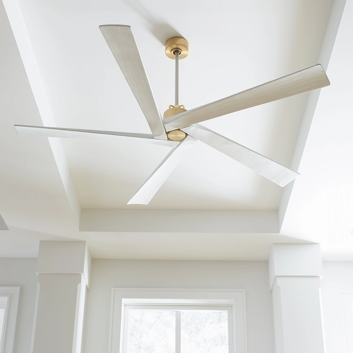 Aspen 70"Ceiling Fan Burnished Brass