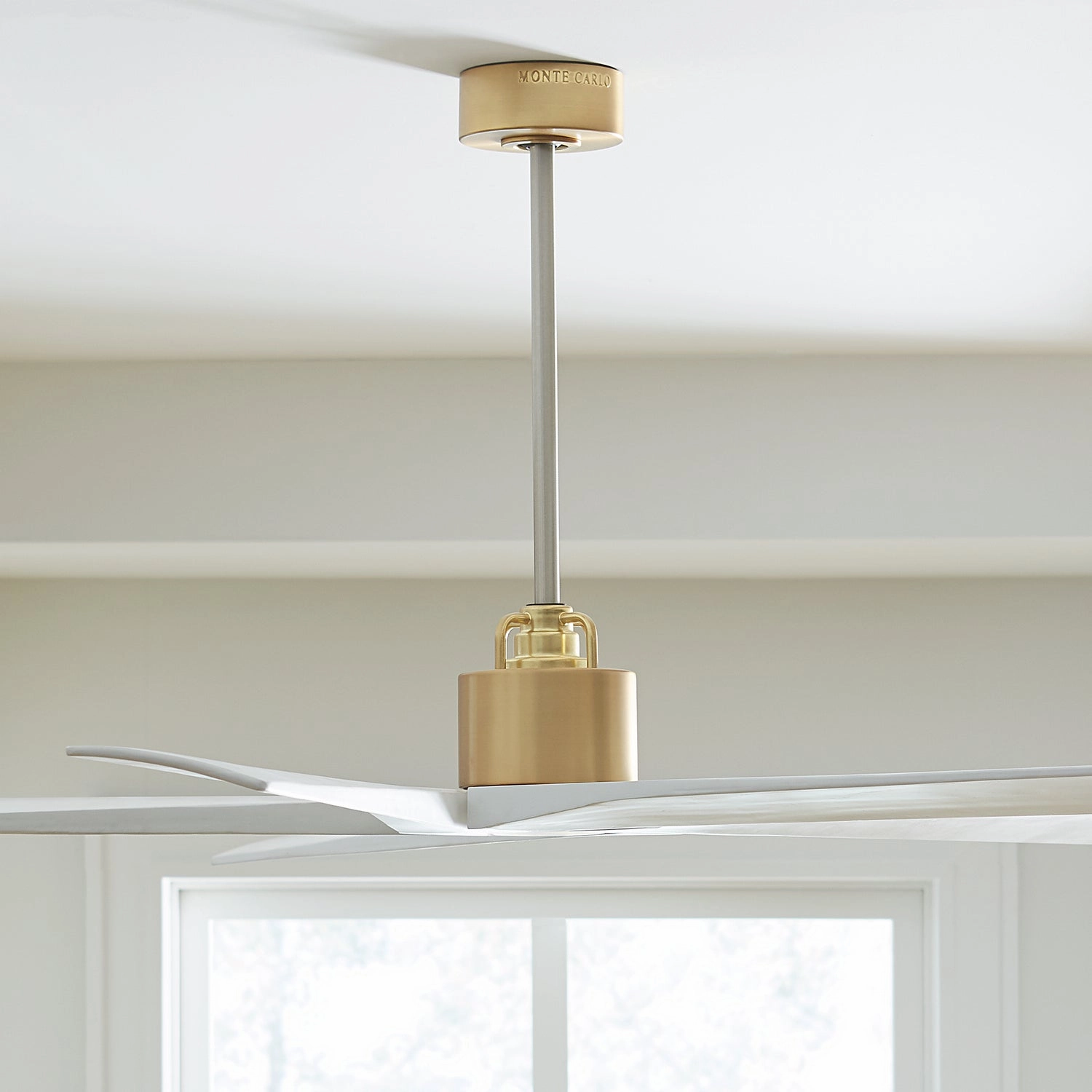 Aspen 70"Ceiling Fan Burnished Brass