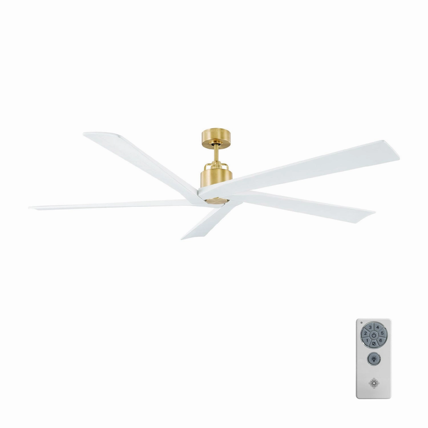 Aspen 70"Ceiling Fan Burnished Brass