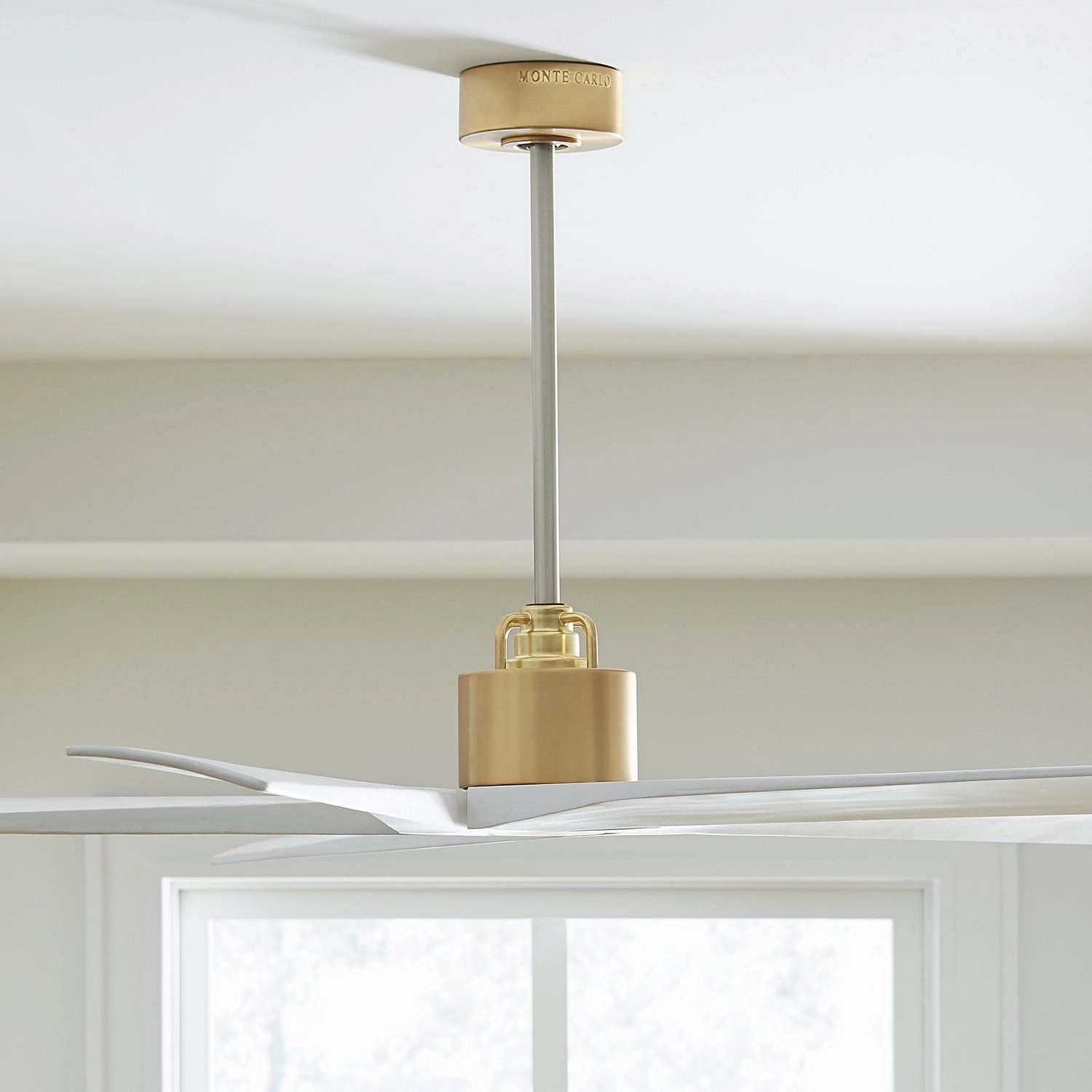Aspen 70"Ceiling Fan Burnished Brass