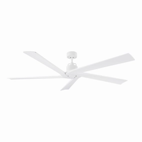 Aspen 70"Ceiling Fan Matte White modern electric fans for minimalist decor