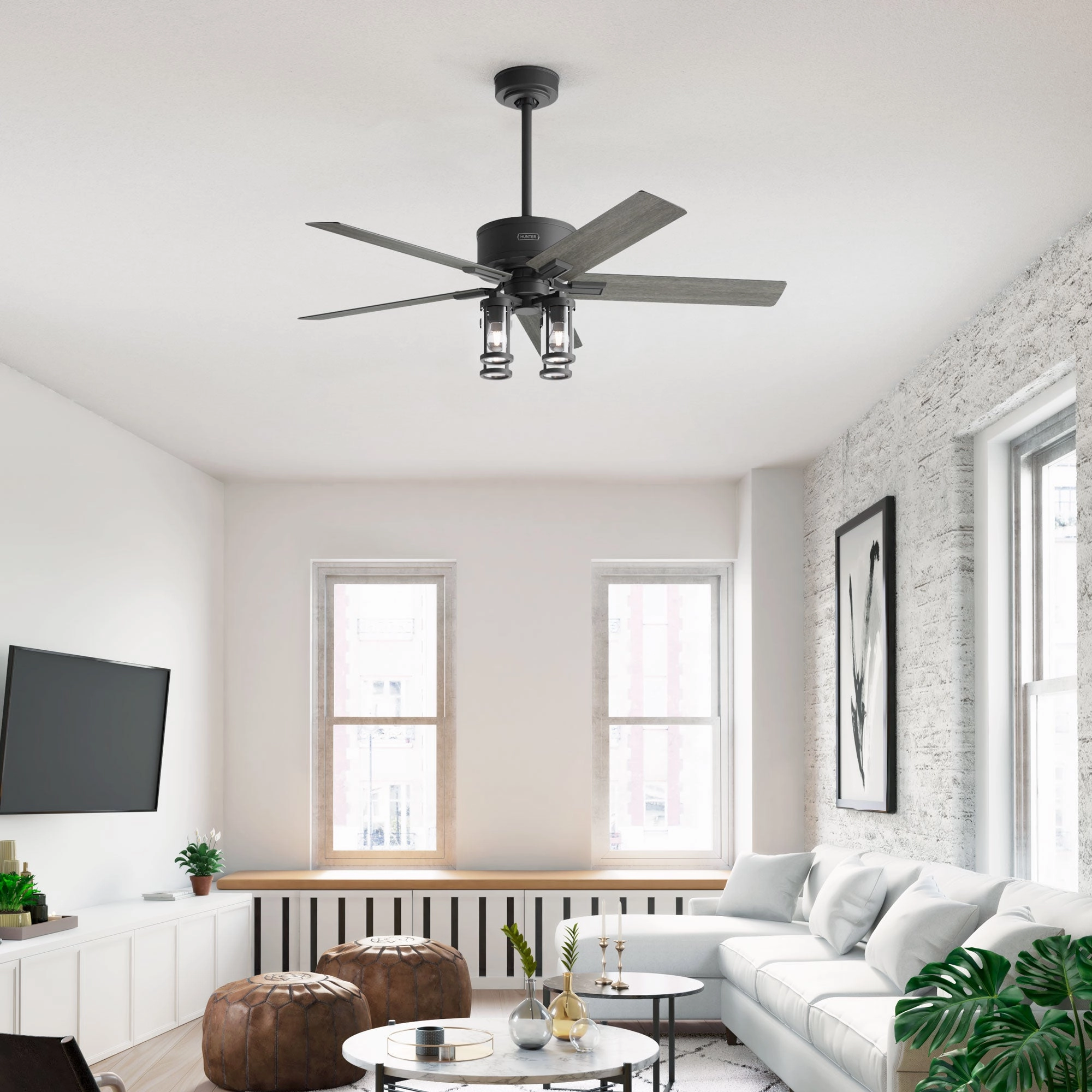 Astwood II 52"Ceiling Fan Matte Black