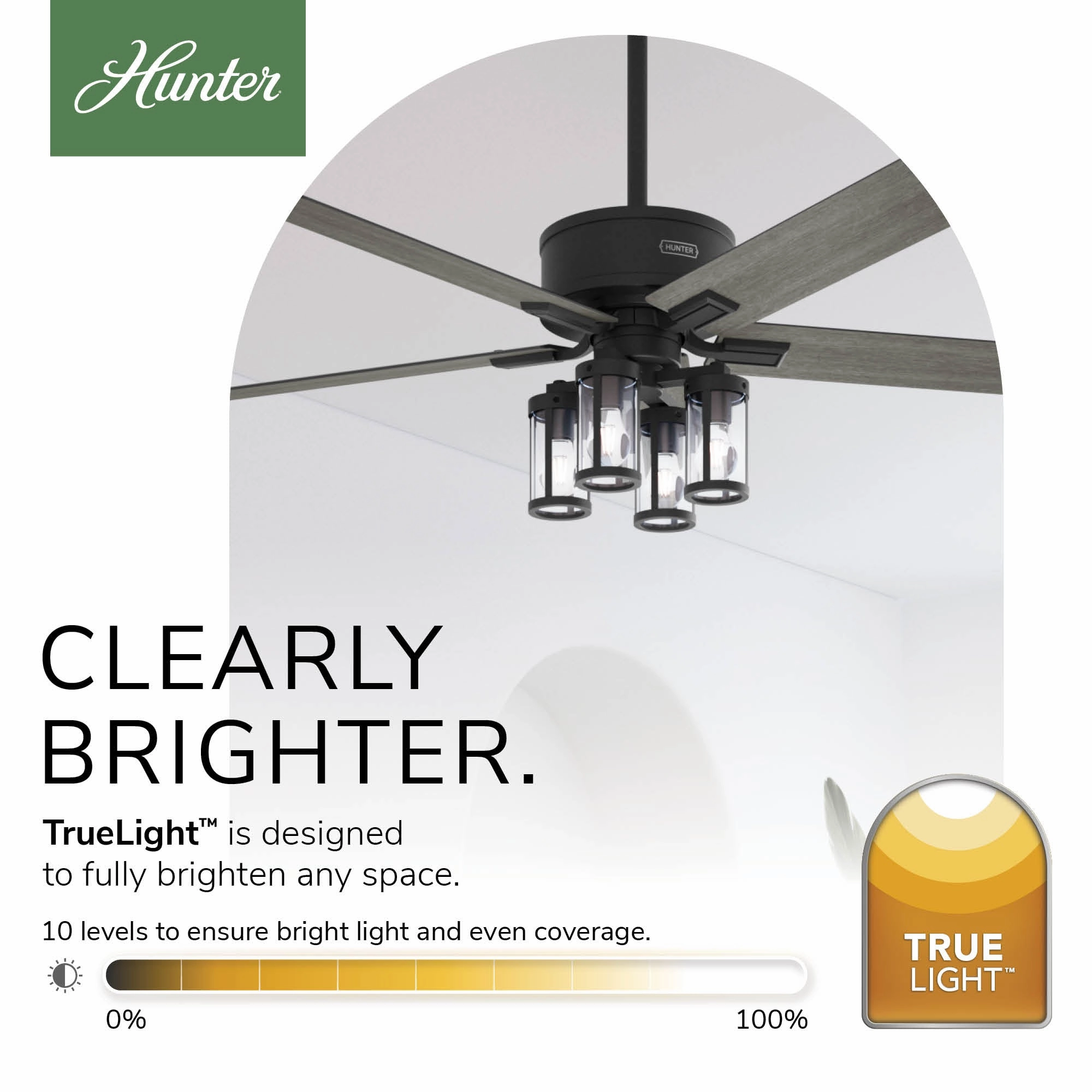 Astwood II 52"Ceiling Fan Matte Black