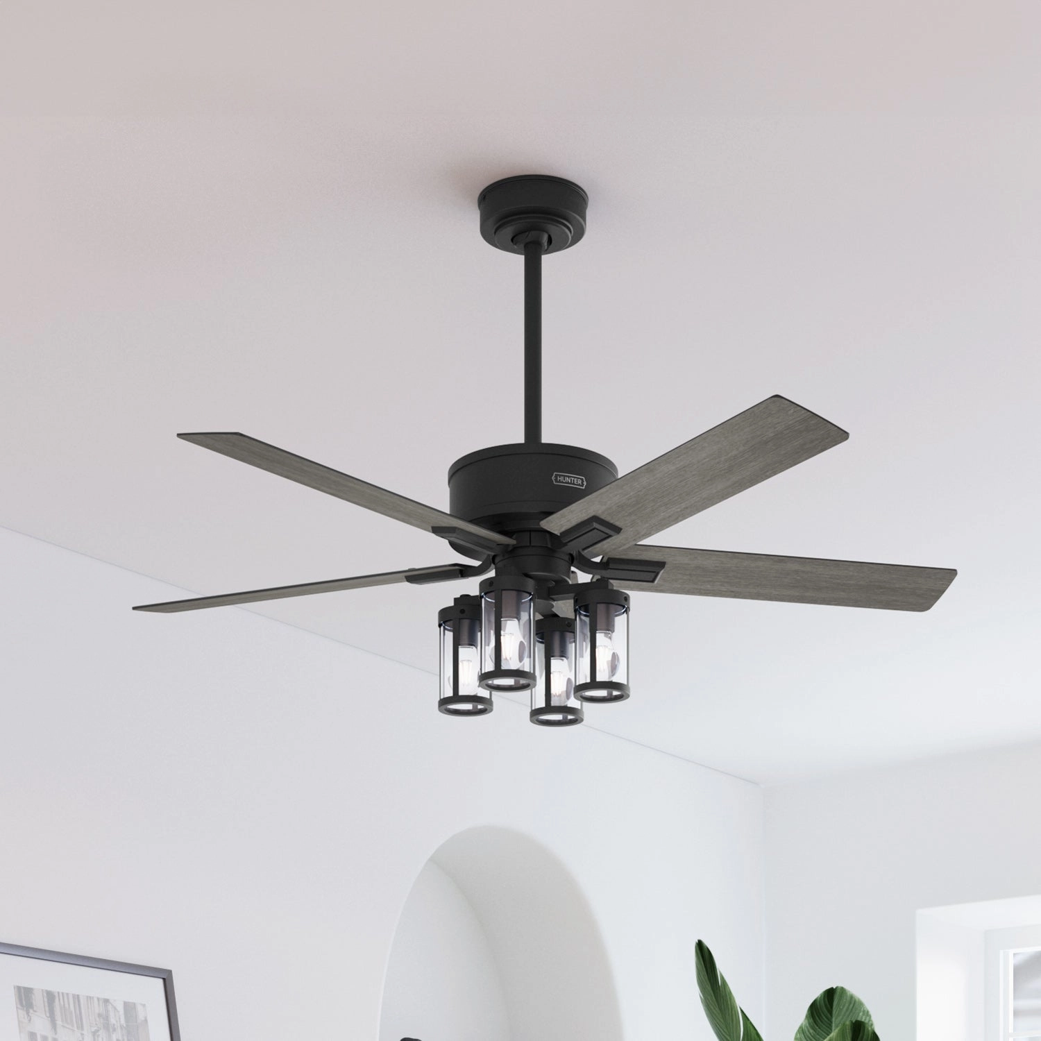 Astwood II 52"Ceiling Fan Matte Black