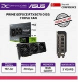ASUS PRIME GEFOCE RTX5070 O12G TRIPLE FAN OC GDDR7