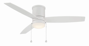 Atlantis Ceiling Fan Matte White cool breeze fans for quiet operation